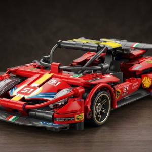 Đồ chơi lắp ráp xe đua Ferrari Technic 8709-1 màu đỏ