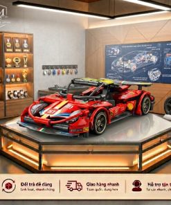 Bộ lắp ráp Siêu Xe Đua Thể Thao Ferrari Technic 8709-1
