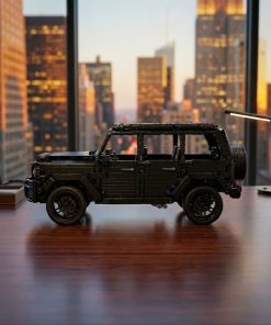 Siêu xe mô hình G63 AMG tỷ lệ 1:24 bằng kim loại màu đen