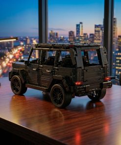 Siêu xe mô hình G63 AMG tỷ lệ 1:24 bằng kim loại màu đen