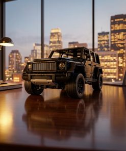 Siêu xe mô hình G63 AMG tỷ lệ 1:24 bằng kim loại màu đen