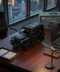 Siêu xe mô hình G63 AMG tỷ lệ 1:24 bằng kim loại màu đen