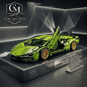 Mô Hình Lamborghini 1:14 Xanh Cao Cấp Fullbox
