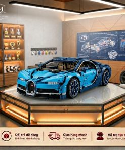 Xe Mô Hình Lắp Ráp Bugatti Chiron Super Sport NOCA 1388 Mảnh Ghép Tỷ Lệ 1:14