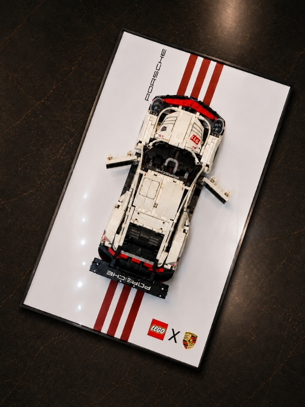 decor mô hình Porsche