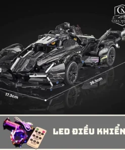 Xe đua Oto V12 Black Cao Cấp tỉ lệ 1:14