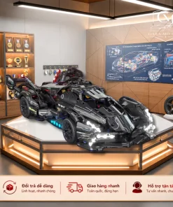 Xe đua Oto V12 Black Cao Cấp tỉ lệ 1:14